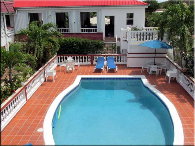 Pool at L'Esperance Hotel